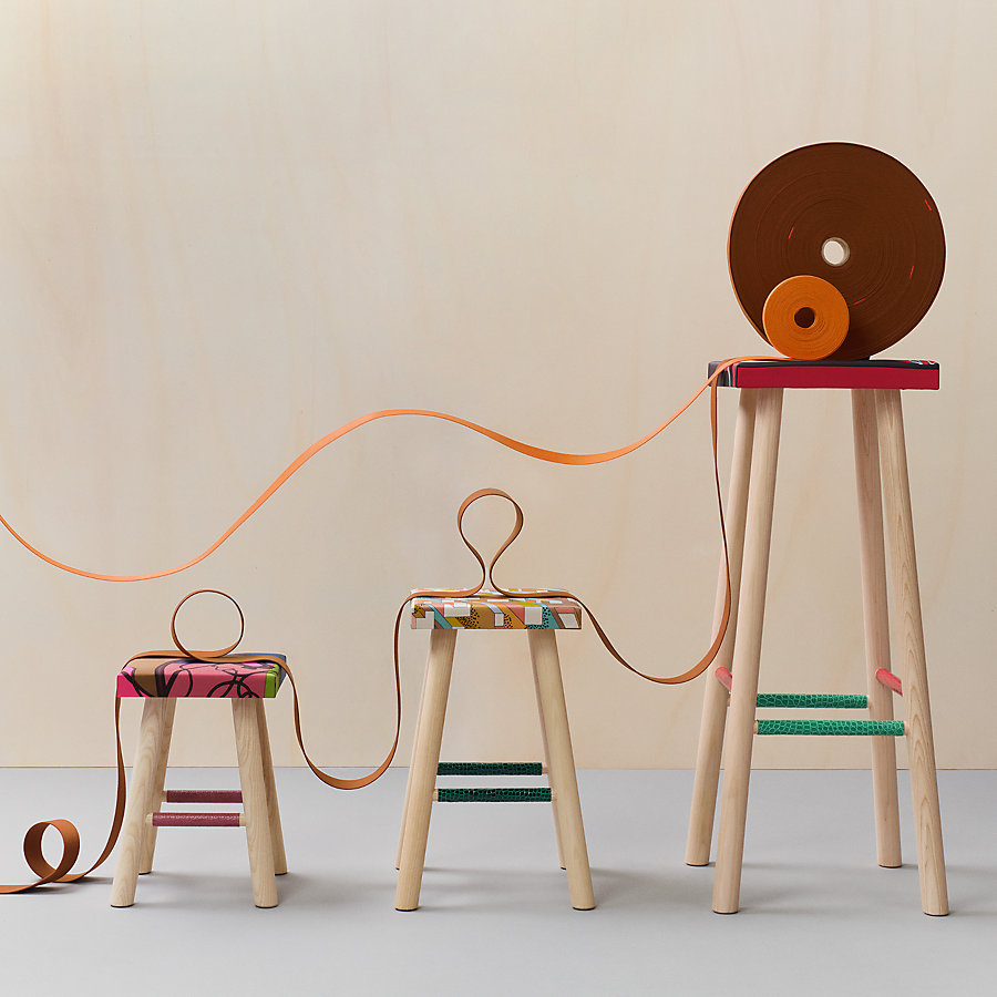 Ash tree stool MM | Hermès Mainland China